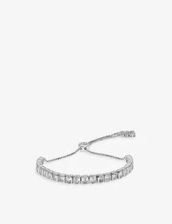 Cassidy Sterling-silver And Cubic Zirconia Bracelet
