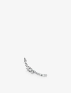 Livia Sterling-silver And Cubic Zirconia Ear Climber