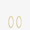Paloma Large Yellow Gold-plated Vermeil Sterling-silver Hoop Earrings