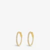 Cassia Small Yellow Gold-plated Vermeil Sterling-silver Hoop Earrings