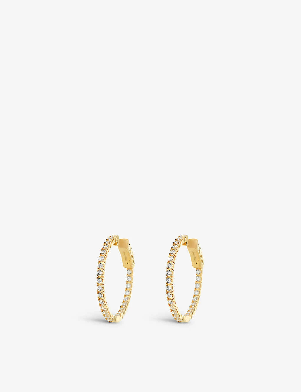 Cassia Small Yellow Gold-plated Vermeil Sterling-silver Hoop Earrings 1 Cassia Small Yellow Gold-plated Vermeil Sterling-silver Hoop Earrings