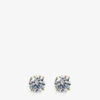 Eternal 9ct Yellow-gold With 0.75ct Cubic Zirconia Stud Earrings