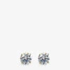 Eternal 9ct Yellow-gold And 1.50ct Cubic Zirconia Stud Earrings