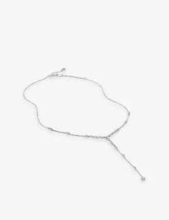 Calluna Sterling-silver And Cubic Zirconia Necklace