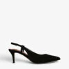 Kurt Geiger London Belgravia Sling-back Suede Heeled Courts