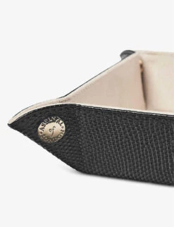 Tidy Tray Mini Grained-leather Organiser 15.7cm X 11.4.cm -Kurtgeiger Store R04158255 BLACK ALT02