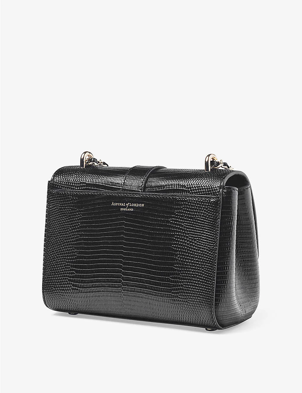 Lottie Logo-engraved Leather Shoulder Bag 3 Lottie Logo-engraved Leather Shoulder Bag - Image 3