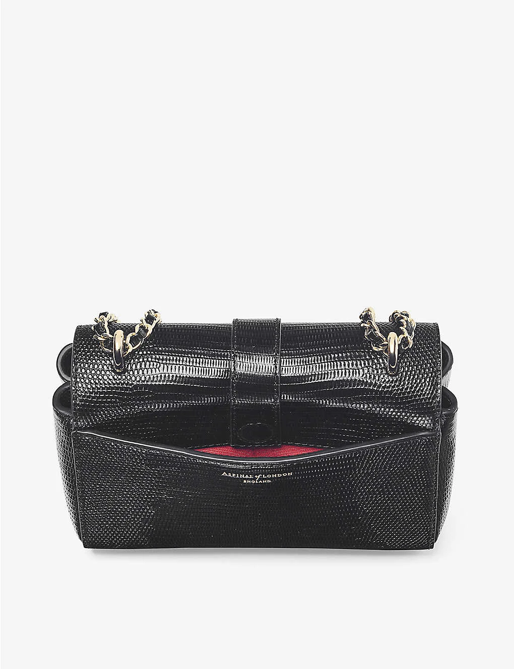 Lottie Logo-engraved Leather Shoulder Bag 5 Lottie Logo-engraved Leather Shoulder Bag - Image 5