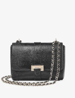 Lottie Logo-engraved Leather Shoulder Bag