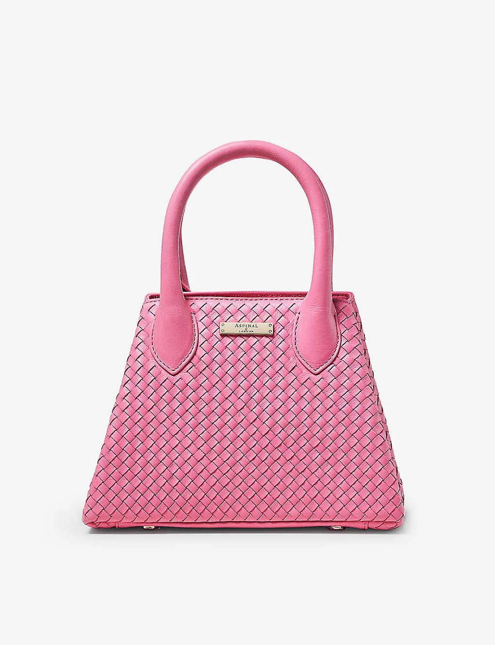 Paris Logo-badge Weave-detail Leather Bag 3 Paris Logo-badge Weave-detail Leather Bag - Image 3