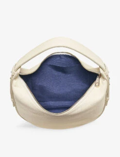Hobo Crescent-shape Pebble Leather Bag 9 Hobo Crescent-shape Pebble Leather Bag -Kurtgeiger Store R04158357 IVORY ALT04