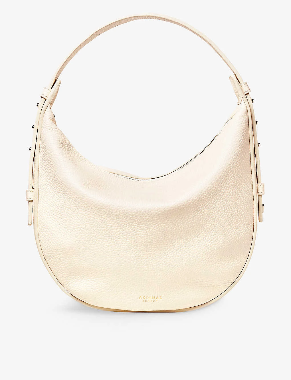 Hobo Crescent-shape Pebble Leather Bag 1 Hobo Crescent-shape Pebble Leather Bag