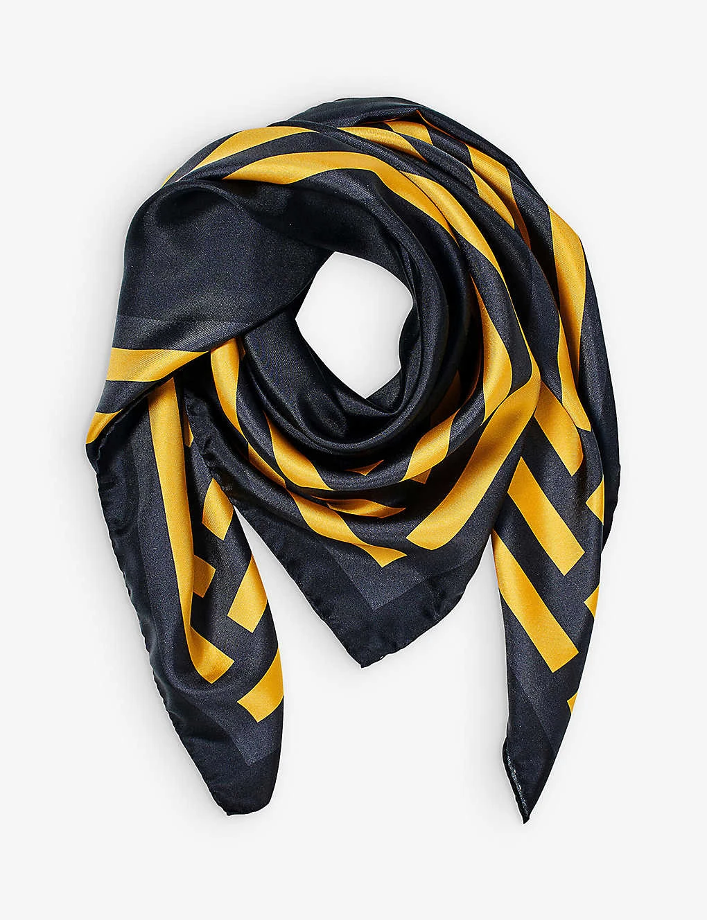 Graphic-print Silk-twill Scarf 1 Graphic-print Silk-twill Scarf