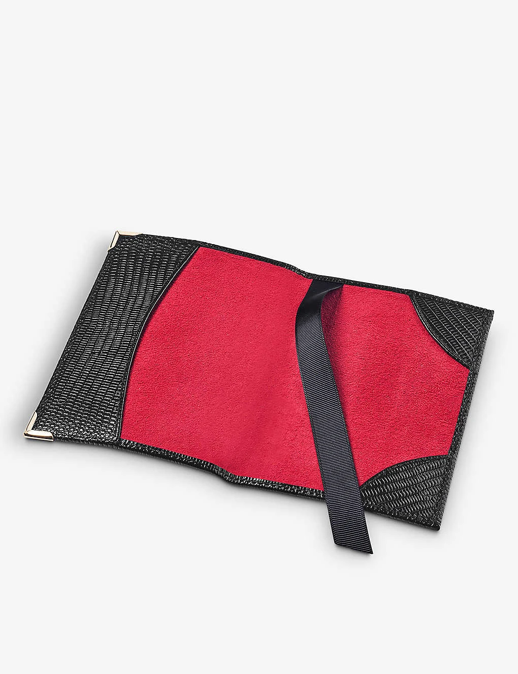 Logo-print Croc-embossed Leather Passport Cover 2 Logo-print Croc-embossed Leather Passport Cover - Image 2