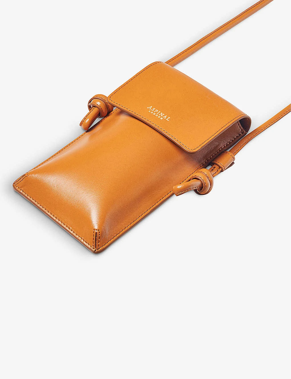 Ella Logo-print Leather Cross-body Phone Case 2 Ella Logo-print Leather Cross-body Phone Case - Image 2