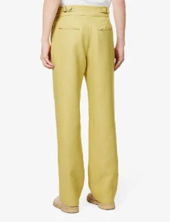 Black Prince Straight-leg Mid-rise Wool Trousers -Kurtgeiger Store R04162396 NEOPASTELLIME ALT03