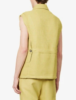 Freetown Utility Spread-collar Wool Vest -Kurtgeiger Store R04162403 NEOPASTELLIME ALT03