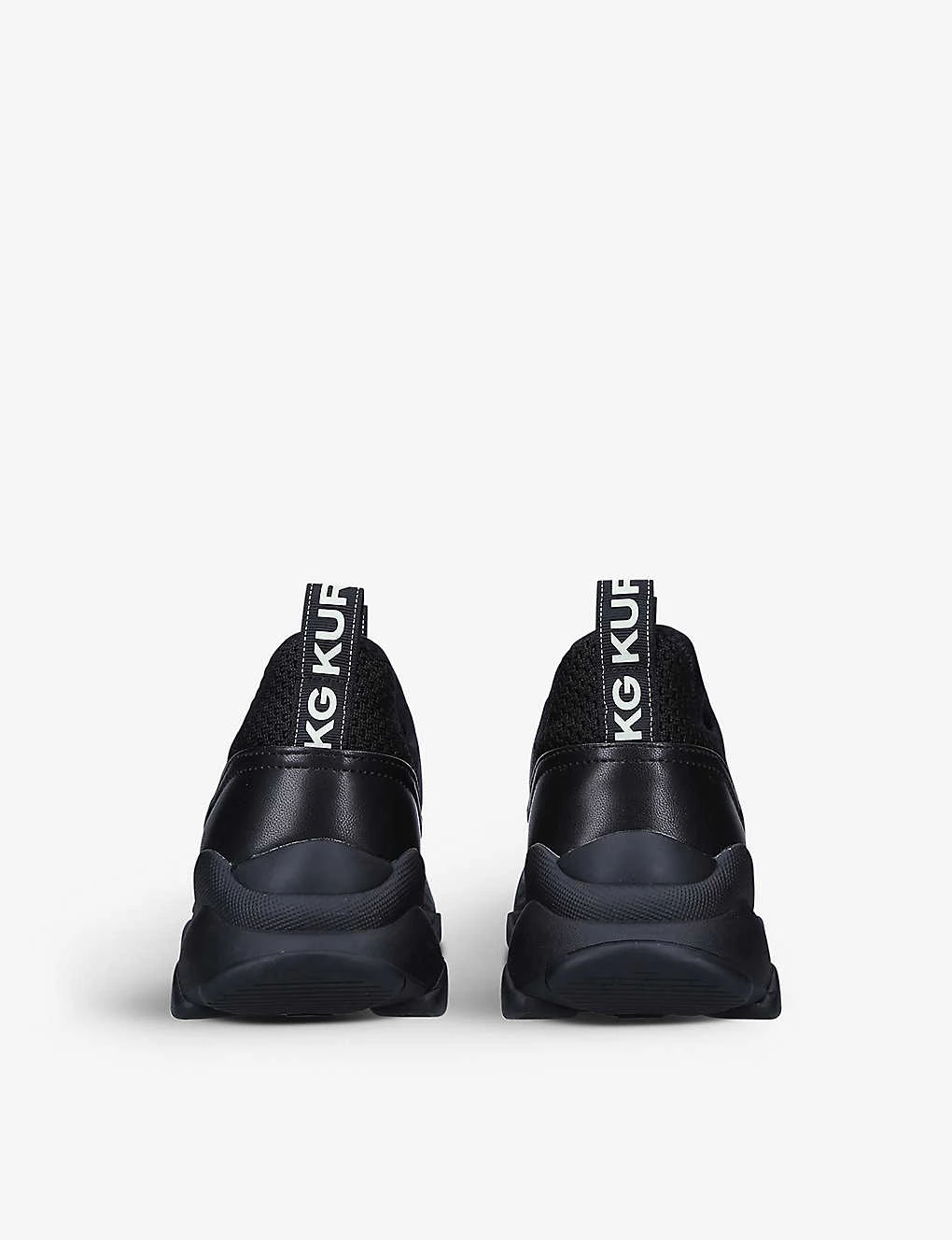 KG Kurt Geiger Leighton Toggle Tied-laces Textile Trainers 4 KG Kurt Geiger Leighton Toggle Tied-laces Textile Trainers - Image 4