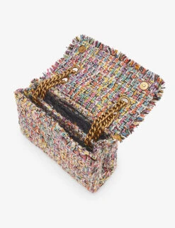 Kurt Geiger London Kensington Tweed Woven Cross-body Bag -Kurtgeiger Store R04185499 OTHER ALT03