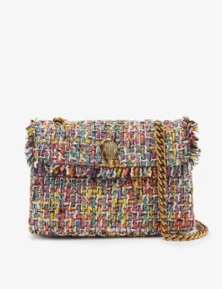 Kurt Geiger London Kensington Tweed Woven Cross-body Bag