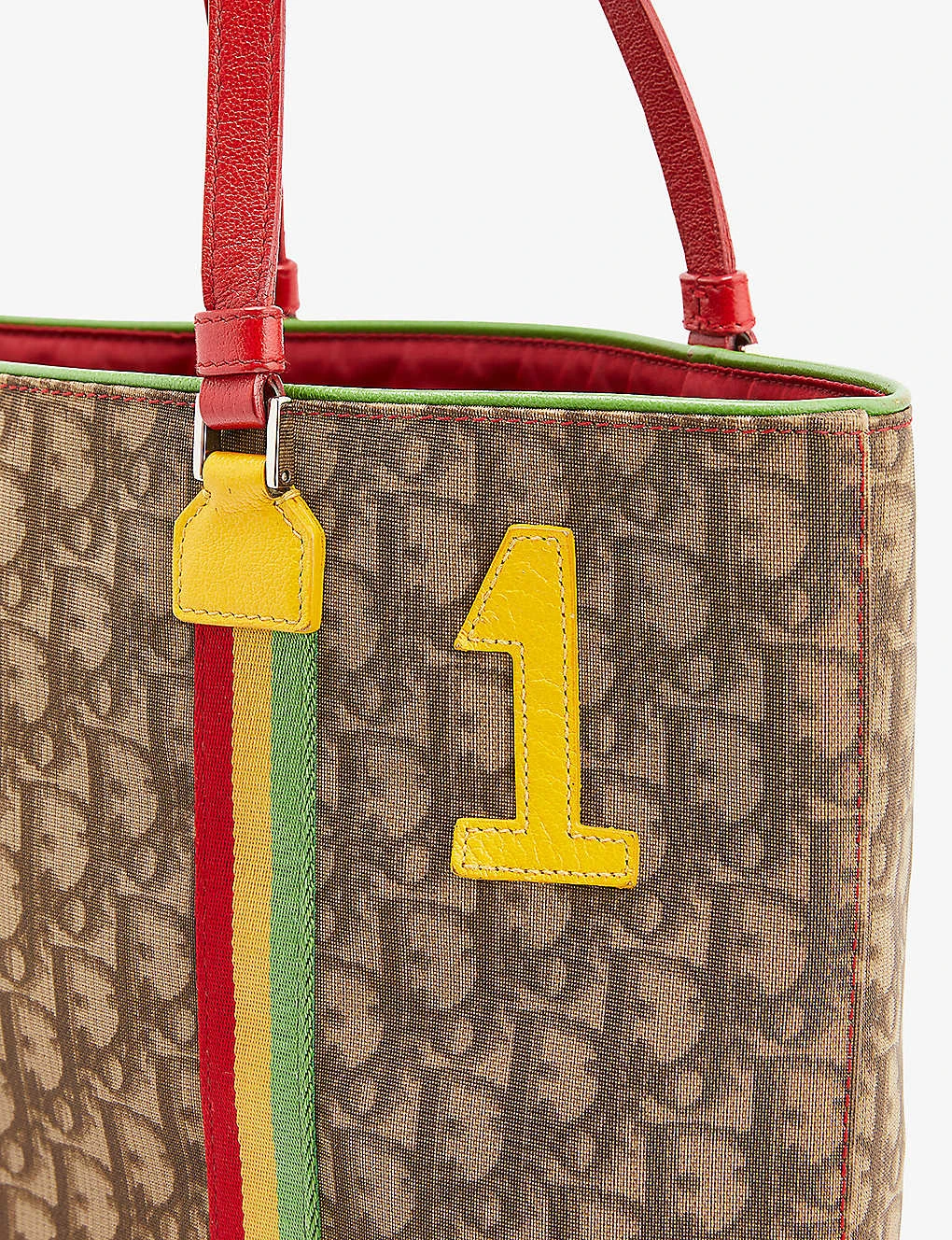 Rasta Dior Canvas Tote Bag 2 Rasta Dior Canvas Tote Bag - Image 2