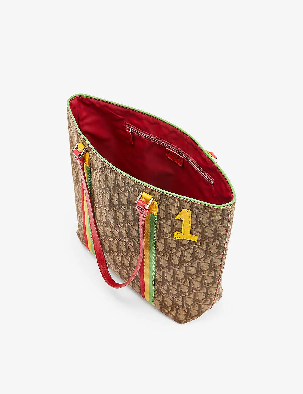 Rasta Dior Canvas Tote Bag 4 Rasta Dior Canvas Tote Bag - Image 4