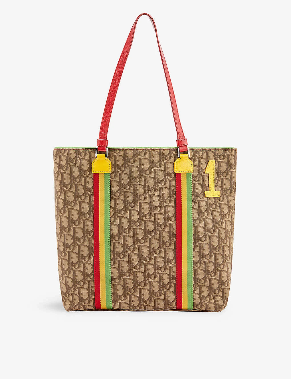 Rasta Dior Canvas Tote Bag 1 Rasta Dior Canvas Tote Bag