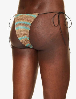 Jaded London Zigzag Side-tie Mid-rise Bikini Bottoms 7 Jaded London Zigzag Side-tie Mid-rise Bikini Bottoms -Kurtgeiger Store R04197644 PRINT ALT03