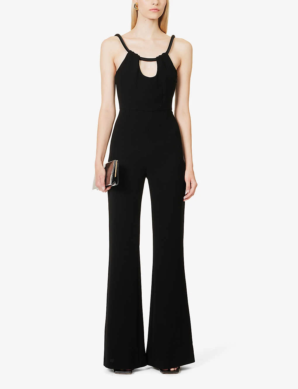 Frankie Cut-out Woven Jumpsuit 2 Frankie Cut-out Woven Jumpsuit - Image 2
