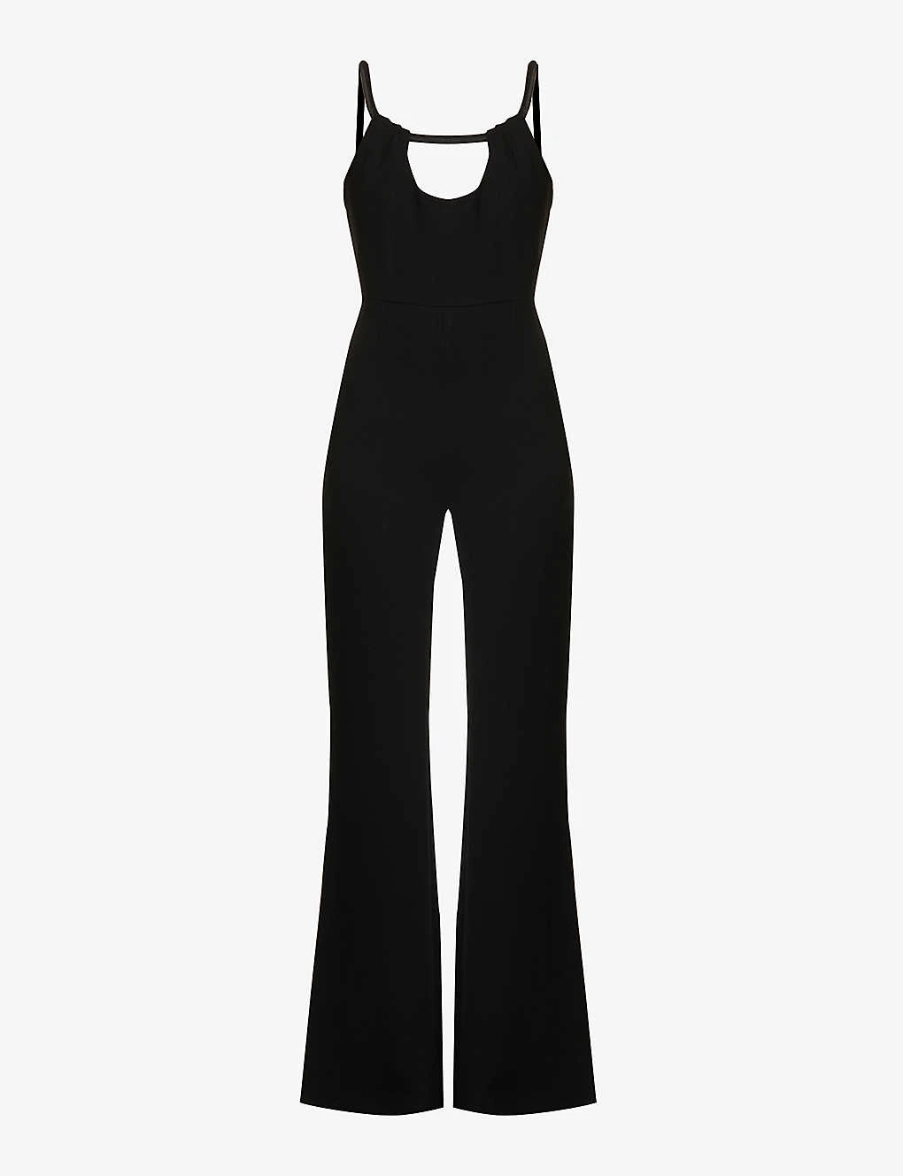 Frankie Cut-out Woven Jumpsuit 1 Frankie Cut-out Woven Jumpsuit